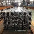 Final de molino Extrusiones de aluminio T para la estación de trabajo